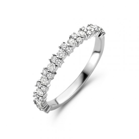 Ring wit goud met diamant - 611183