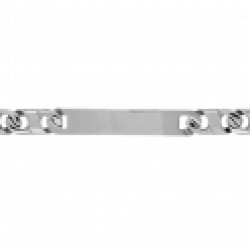 armband staal naamplaat - 602657