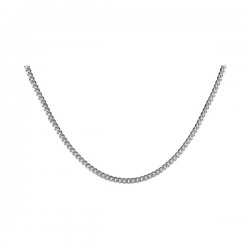 Ketting staal 5 mm gourmette 55 cm - 611134