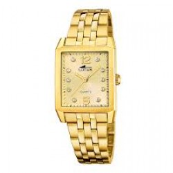 Lotus-geelkleurige kast band en wijzerplaat - 616592