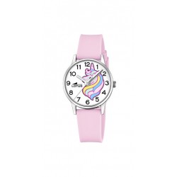 Lotus kids-kast staal-unicorn op wijzerplaat-5atm - 615797