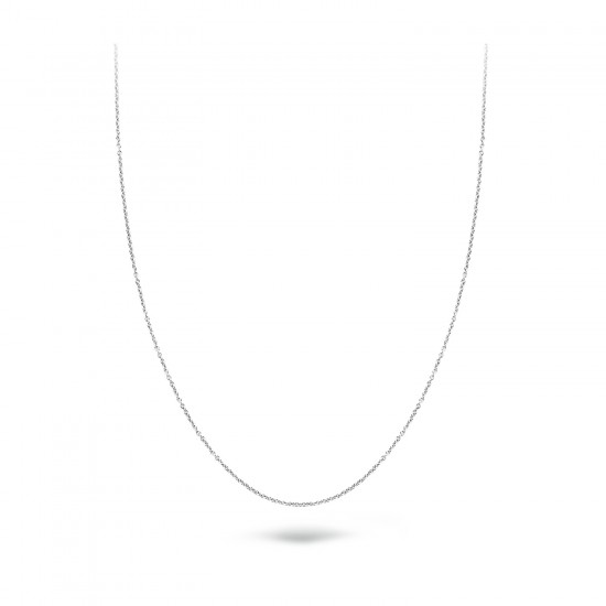 Ketting 14 kt wit goud - 612044