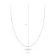Ketting 14 kt wit goud - 606982