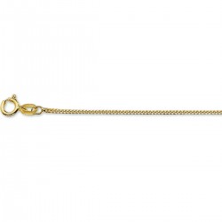 Gourmette geel 14 kt 42 cm - 615682