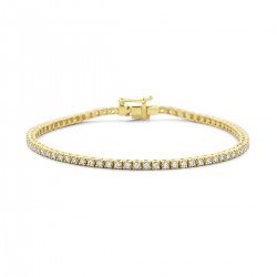 Tennisarmband 14 kt met labgrown diamonds - 616149
