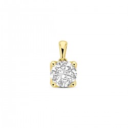 Hanger 14 kt met labgrown diamonds - 616155