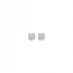 Oorringen 14 kt met labgrown diamonds - 616157