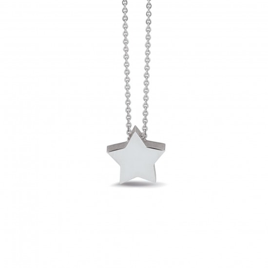 Ashanger minister zilver inclusief ketting - 614212