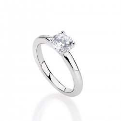 Ring NAIOMY zilver solitair - 615077