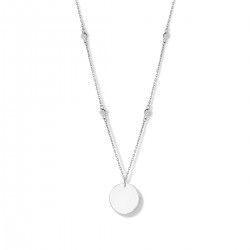 Ketting zilver met zirconia - 606766