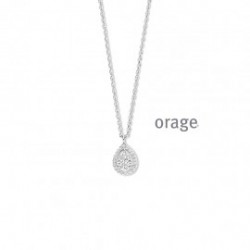Hanger met zirconia inclusief ketting - 616521