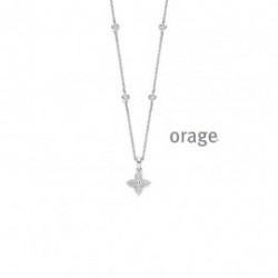 Hanger met zirconia inclusief ketting - 616527