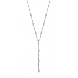 Ketting zilver met zirconia - 614992