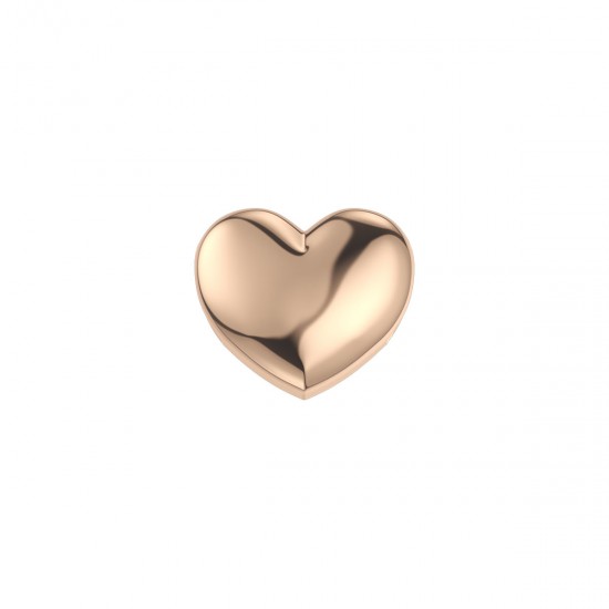 Rose gold heart - 606231