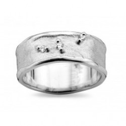 Ring zilver met zirconia - 11288
