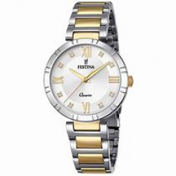 Festina-bicolor kast en band-5atm - 612037
