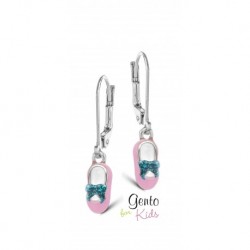 Slingeroorringen met ballerina's - 615784