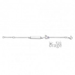 Armband identitéeenhoorn wit blauw roze - 616393