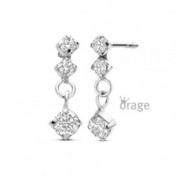Slingeroorringen met zirconia - 615816