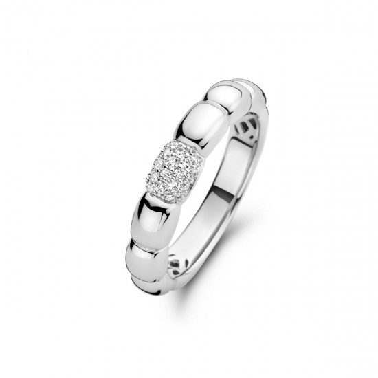 Ring zilver met zirconia - 609882