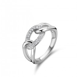 Ring zilver met zirconia - 611346