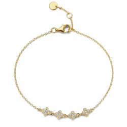 Armband geelkleurig - 615864