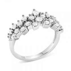 Ring zilver met zirconia - 608930