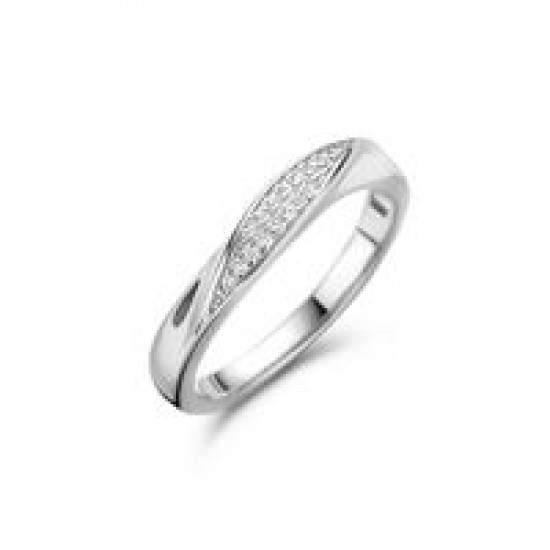 Ring zilver met zirconia - 610879