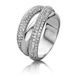 Ring zilver met zirconia - 610494