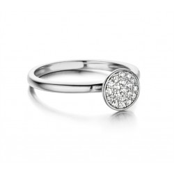 Ring zilver met zirconia - 605591