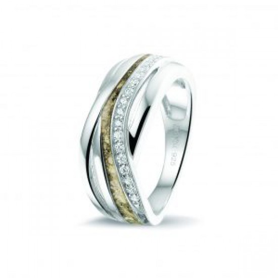 Ring zilver met zirconia - 607153